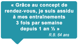 Assiduité aux entraînements